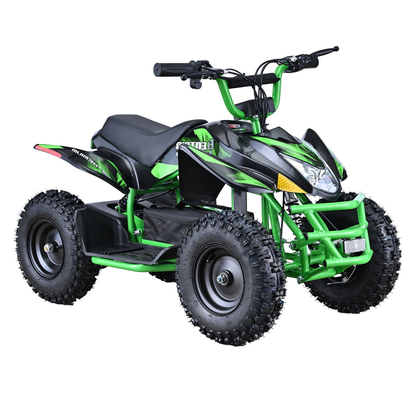 Electric ATV, 36V Kids Dirt Quad Bike 500W Powerful Motor, Long Range 8-10 Miles, Electric 4-Wheeler with Parent Speed Control, Dual Suspensions