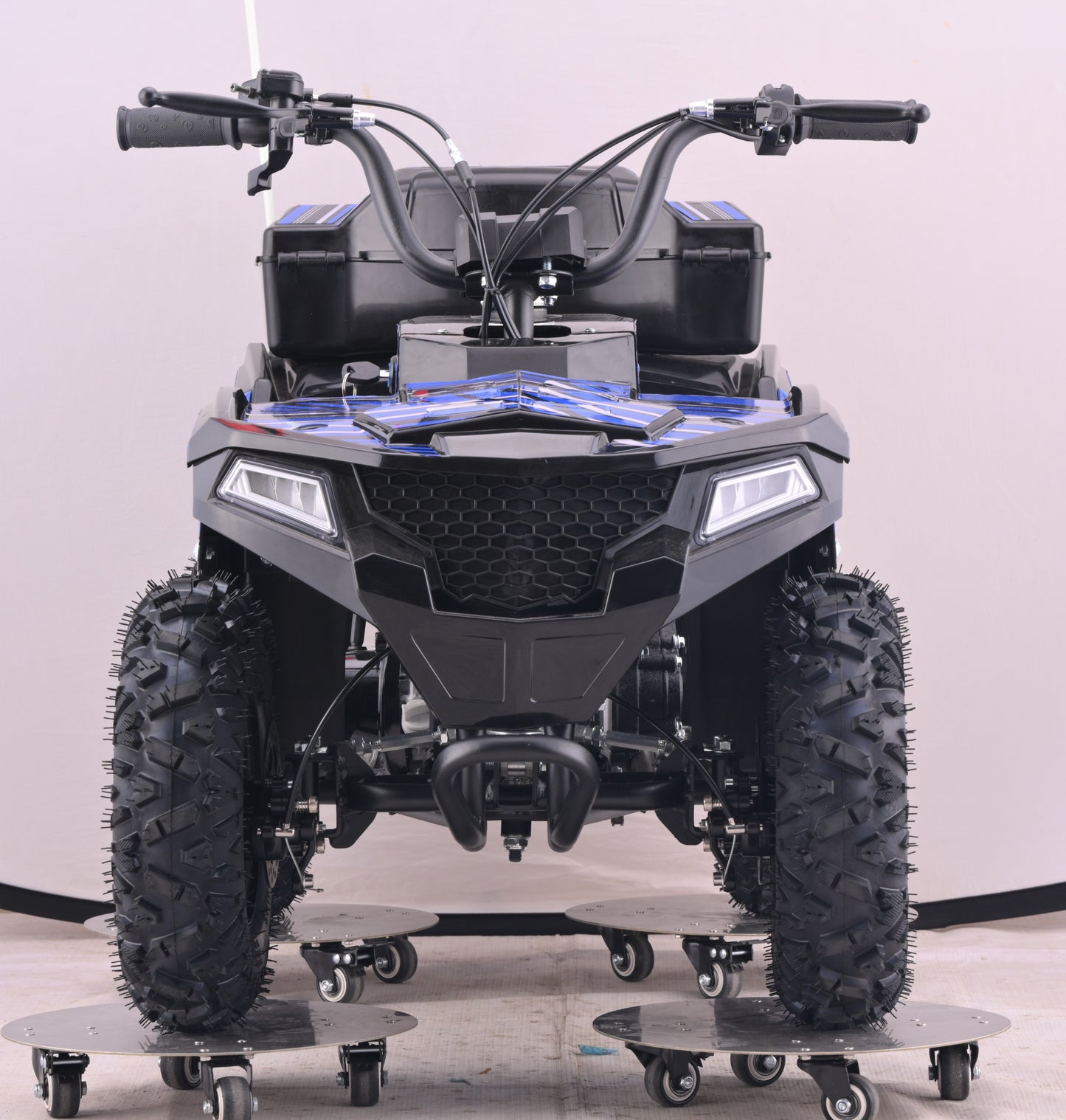 HOVER HEART Gas Dirt Quad for Kids Teenager, 40cc 4-Stroke 4-Wheeler for Teens, Air-cooled, Speed Control, Suspension, Disc Brake, No Mix Oil Required