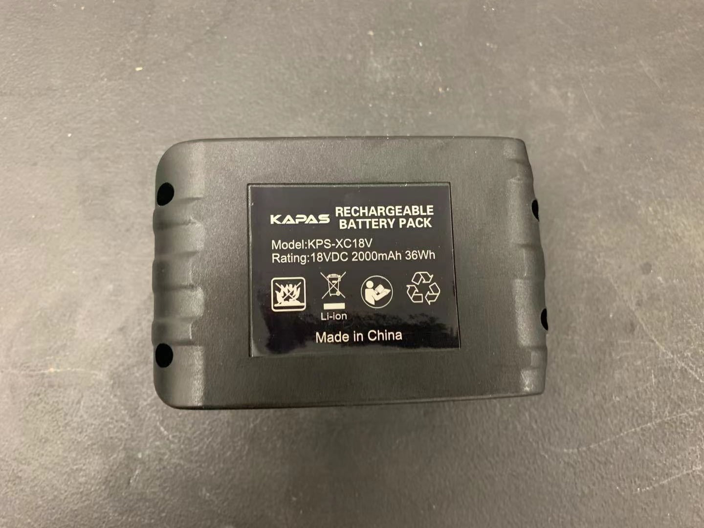 batter for KAPAS 18v wireless vacuum (model:KPS-XC18V)