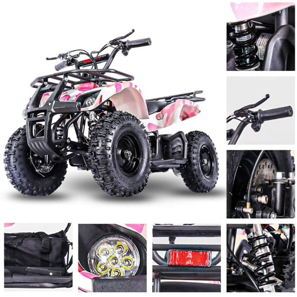 Electric Kids Mini ATV Off Road Quad Sonora on 350W 24V -Pink