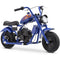 HOVER HEART Gas Mini Chopper Bike, DB004 Model 49.4 CC 2-Stroke Dirt Bike with Big Headlight, Premium Tire, Metal Frame, Disc Brakes, Max Load 165Lbs, Up to 20Mph, EPA Approved