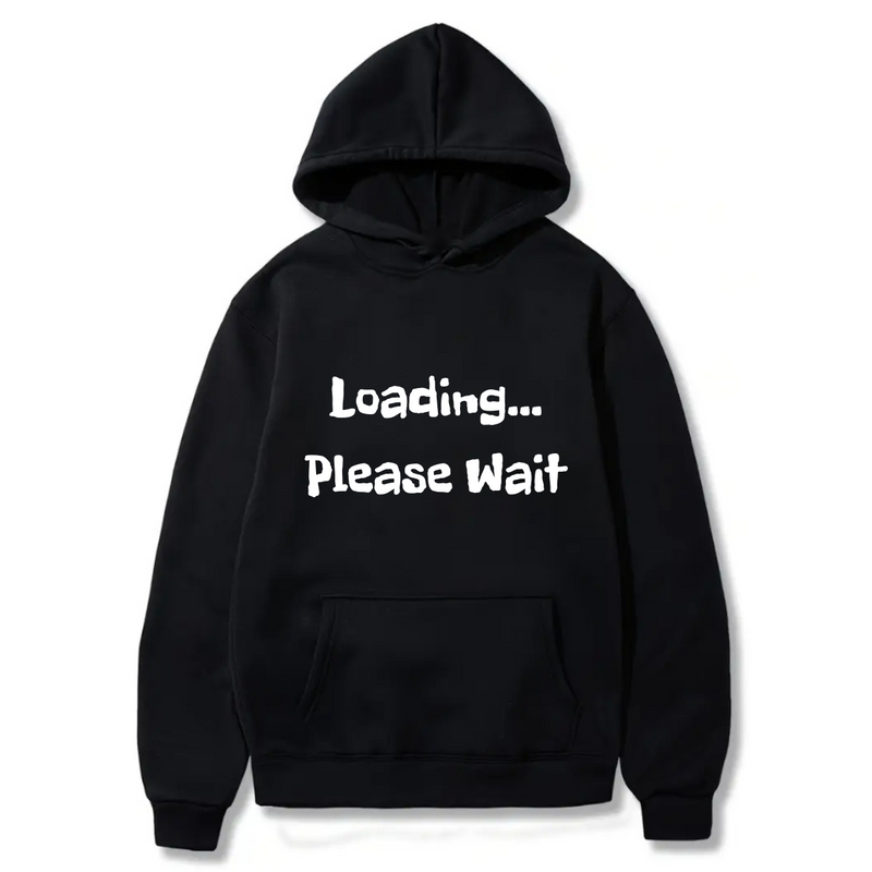 Loading please wait Logo Design. Ezwear Casual Hooded Sweatshirts, Long Sleeve Pullovers with Drawstring, Slight Stretch, Solid Color, Loose Fit,Daily Wear-Summer-Winter, 60% Cotton 40% Polyester, provide hoodies for McDonald's in the US