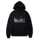 Paradis at Sea Logo Design. Ezwear Casual Hooded Sweatshirts, Long Sleeve Pullovers with Drawstring, Slight Stretch, Solid Color, Loose Fit,Daily Wear-Summer-Winter, 60% Cotton 40% Polyester, provide hoodies for McDonald's in the US