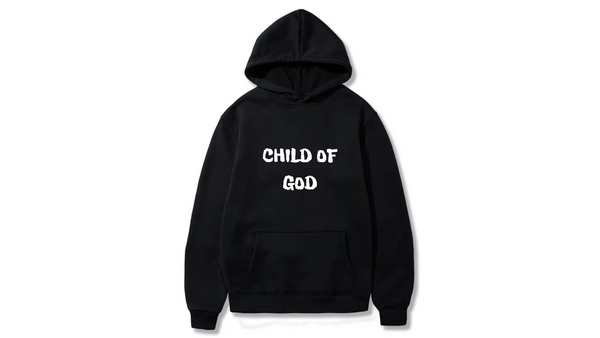 Child of God Design. Ezwear Casual Hooded Sweatshirts, Long Sleeve Pullovers with Drawstring, Slight Stretch, Solid Color, Loose Fit,Daily Wear-Summer-Winter, 60% Cotton 40% Polyester, provide hoodies for McDonald's in the US