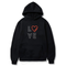 Love Logo Design. Ezwear Casual Hooded Sweatshirts, Long Sleeve Pullovers with Drawstring, Slight Stretch, Solid Color, Loose Fit,Daily Wear-Summer-Winter, 60% Cotton 40% Polyester, provide hoodies for McDonald's in the US