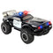 ROCK CRAWLER 1:10 Rc Police Car, 2.4 GHz Remote Control Car with Led Lights, Simulation Model of Police Car, High Speed 20 Km/h, Strong Power, Equiped Shock Absorption, Best Gifts for Kids