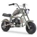 HOVER HEART Gas Mini Chopper Bike, DB003 Model 49.4 CC 2-Stroke Dirt Bike with Rear Shock Absorber, Headlight, Metal Frame, Rear Disc Brakes, Max Load 165Lbs, Up to 20Mph, EPA Approved