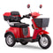 SKRT Large 3 Wheel Mobility Scooters (XW-E07), Electric Heavy Duty Wheelchair Device, 400 LBS Capacity for Seniors & Adults, 3-Gears Speed Adjust, 2 Storage Baskets, Seat Extension, No Assembled Required.