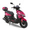 RAPPI RAPIDO-150 Pink 150CC Gas Motorcycle Adult Eqquipped Trunk, 4 Stroke, Single Cylinder, CVT