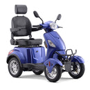 SKRT Electric Large 4 Wheel Mobility Scooters, Heavy Duty Wheelchair Device, 400 LBS Capacity for Seniors & Adults, Speed Adjust, Remote Key, Assembled In US, Receive Ready to Ride