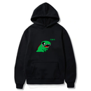 Tiny Trex with Roar Logo Design. Ezwear Casual Hooded Sweatshirts, Long Sleeve Pullovers with Drawstring, Slight Stretch, Solid Color, Loose Fit,Daily Wear-Summer-Winter, 60% Cotton 40% Polyester, provide hoodies for McDonald's in the US