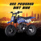 Mini Gas Power Dirt Bike, Motorcycle Ride-on 49cc 2 Stroke (Oil Mix Required) Blue