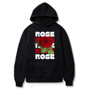 Rose Logo Design. Ezwear Casual Hooded Sweatshirts, Long Sleeve Pullovers with Drawstring, Slight Stretch, Solid Color, Loose Fit,Daily Wear-Summer-Winter, 60% Cotton 40% Polyester, provide hoodies for McDonald's in the US