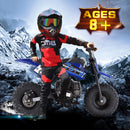 Mini Gas Power Dirt Bike, Motorcycle Ride-on 49cc 2 Stroke (Oil Mix Required) Blue