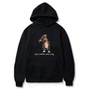 Life is Better with a Dog Logo Design. Ezwear Casual Hooded Sweatshirts, Long Sleeve Pullovers with Drawstring, Slight Stretch, Solid Color, Loose Fit,Daily Wear-Summer-Winter, 60% Cotton 40% Polyester, provide hoodies for McDonald's in the US