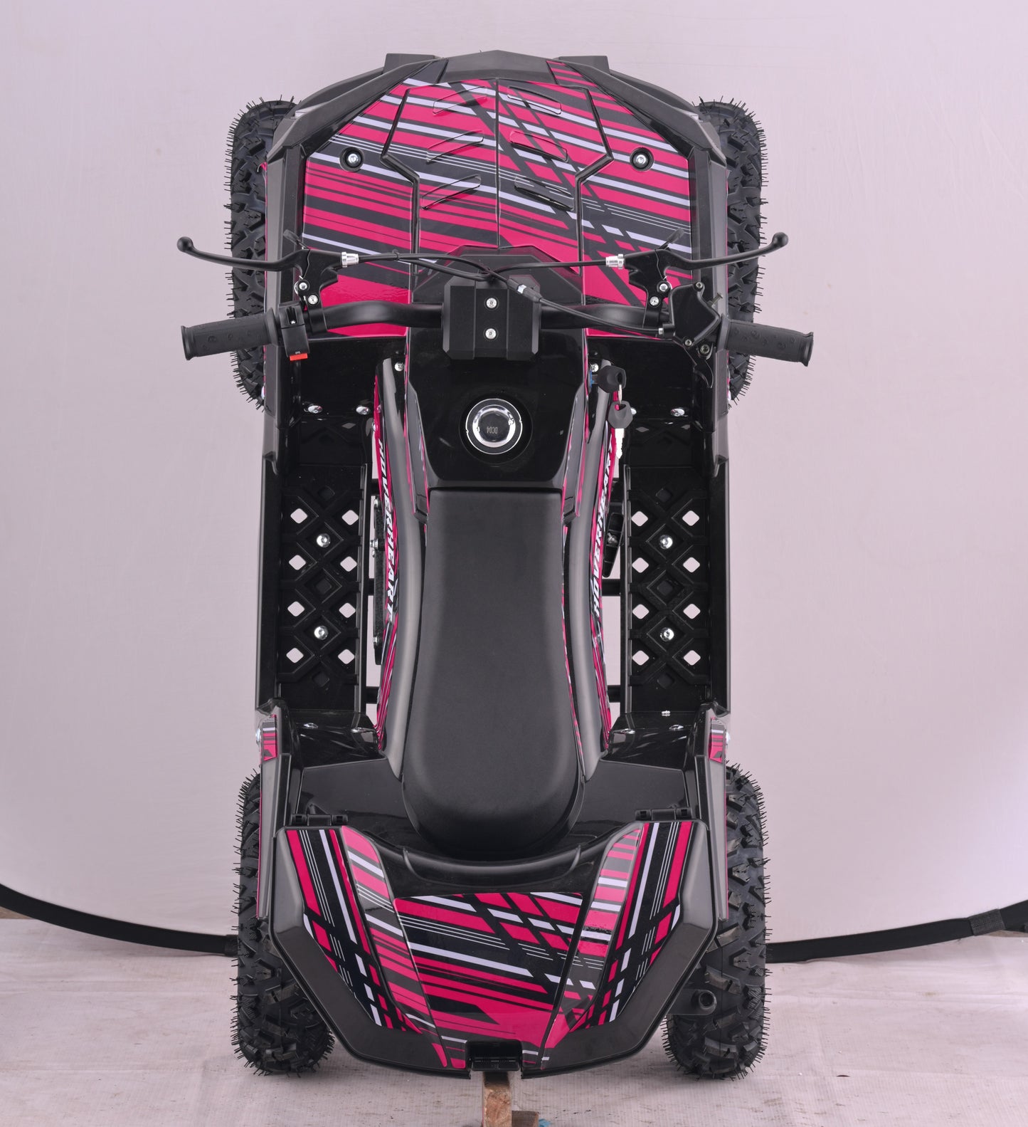 HOVER HEART Gas Dirt Quad for Kids Teenager, 40cc 4-Stroke 4-Wheeler for Teens, Air-cooled, Speed Control, Suspension, Disc Brake, No Mix Oil Required