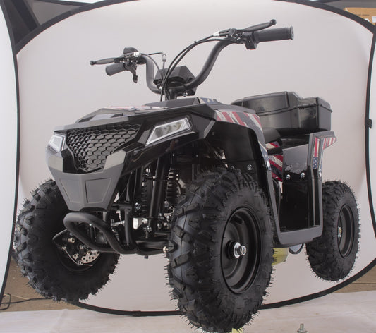 HOVER HEART Gas Dirt Quad for Kids Teenager, 40cc 4-Stroke 4-Wheeler for Teens, Air-cooled, Speed Control, Suspension, Disc Brake, No Mix Oil Required