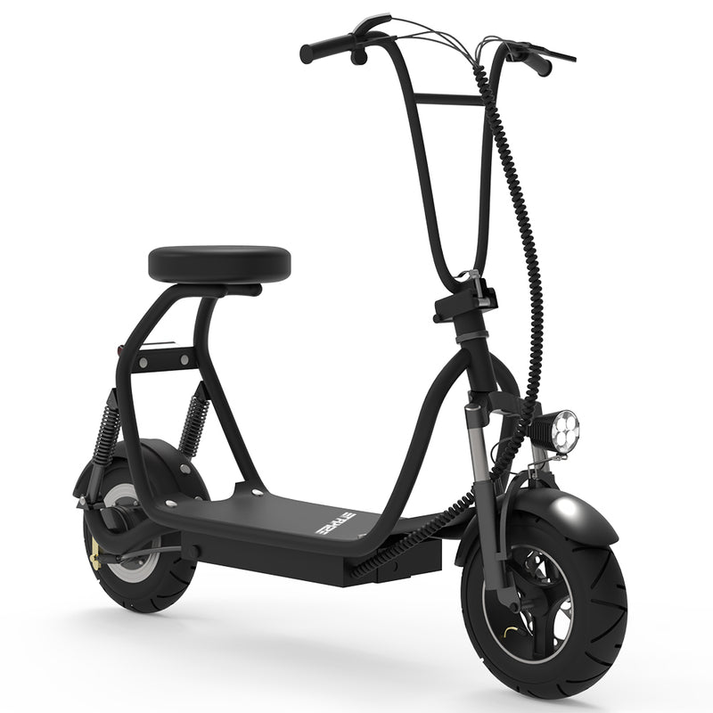 Adult Electric Scooter Up to 18 MPH Commuter Scooter-18.6 Miles Long-Range Battery | Black