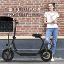 Adult Electric Scooter Up to 18 MPH Commuter Scooter-18.6 Miles Long-Range Battery | Black