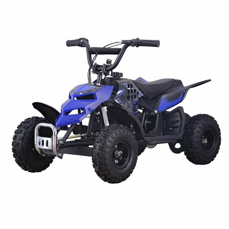 SKRT MONSTER INSECT 24V ALL TERRIAN MINI ELECTRIC QUAD BIKE ATV FOR KIDS (6~12 YEARS OLD) -Blue