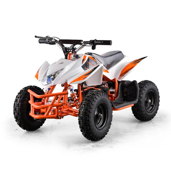HOVERHEART Titan ATV Motor Power 350 w Brush Motor. Battery 24 v 12 Ah-Orange