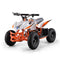 HOVERHEART Titan ATV Motor Power 350 w Brush Motor. Battery 24 v 12 Ah-Orange