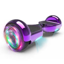 HOVERSTAR Bluetooth Hoverboard for Kids, Spider Color and Chrome Color Self Balancing Scooter Built-in Wireless Speaker and Flashing Wheels