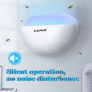 KAPAS Indoor 10W Wall Sconce Blue Light Trap with 3 Glue Paper, Bug Zapper and Insect Killer with UV Light for Capturing Flies, Moths and Other Flying Insect