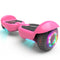 6.5" LED Flash Wheel Hoverboard with Bluetooth Speaker | Pink