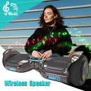 Hoverboard Self Balancing Scooter for Kids  Hover Board with 6.5" Wheels Built-in Bluetooth Speaker Bright LED Lights UL2272 Certified