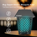 Electric Bug Zappers, 20W Outdoor & Indoor Blue Light Pest Control Lantern for Mosquitoes, Flies, Gnats, Pests & Other Insects