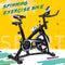 Indoor Cycling Bike with Quiet Flywheel & Pulse Sensor/Ipad Mount Pro Exercise Bike/Silver