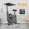 Exercise Bike Standing,Home Office Standing Desk Exercise Bike-Black