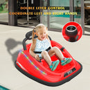 Kids Toy Electric Ride On Bumper Car Vehicle with Remote Control, LED Lights & 360 Degree Spin