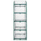 SUNORGREEN 4 Tier Mini Greenhouse With Sturdy Portable Shelves , COVER AND ROLL-UP ZIPPER DOOR