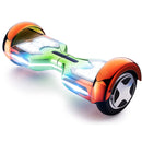 HOVERSTAR Bluetooth Hoverboard, 8 Inch Real Self Balancing Scooter, LED Light-Up Foot Pads Glow, 500W Motor, 20 Cells Battery Long Distance, Max Weight 220 lb, Max Speed 7Mph