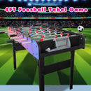 FITPHER 4 ft Foosball Table Game, Foldable and Portable 48'' Football Game Table, Multi Person Table Soccer Perfect for Families, Recreational Game Rooms, Arcades, Bars, Parties, Family Night