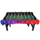 FITPHER 4 ft Foosball Table Game, Foldable and Portable 48'' Football Game Table, Multi Person Table Soccer Perfect for Families, Recreational Game Rooms, Arcades, Bars, Parties, Family Night