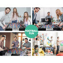 FITPHER 4 ft Foosball Table Game, Foldable and Portable 48'' Football Game Table, Multi Person Table Soccer Perfect for Families, Recreational Game Rooms, Arcades, Bars, Parties, Family Night