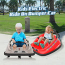 Kids Toy Electric Ride On Bumper Car Vehicle with Remote Control, LED Lights & 360 Degree Spin