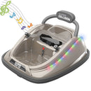 Kids Toy Electric Ride On Bumper Car Vehicle with Remote Control, LED Lights & 360 Degree Spin