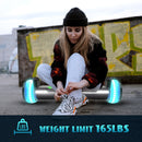 Full Fuselage Dazzling Lights Wheel Self Balancing  Hoverboard with Bluetooth Speaker for Kids & Adults