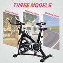 Indoor Cycling Bike with Quiet Flywheel & Pulse Sensor/Ipad Mount Pro Exercise Bike/Silver