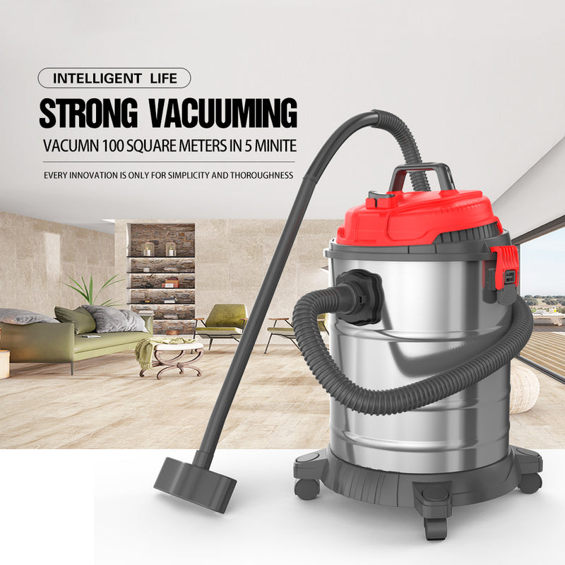 Heavy Duty Wet-Dry Vacuums, 8 Gallon 30L for Home, Shop and Industrial Multipurpose