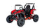 Mini UTV Ride on Car - 48V Shock Absorber Electric Vehicles with Disk Brake, Gear Switch(Front, reverse), Steel Frame, LED Lights, Off-Road TIre, Flexible Seat Belt and Seat , Three-Speed Parental Limit-Lock Function