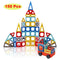 Hillo 150 PCS Magnetic Tiles Building Blocks Sets to Boys Girls Preschool for Cultivating Creativity Imagination, Hand-on Ability and Intelligence