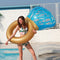 16 inch Ring Diameter Inflatable Diamond Floating Row Swimming Ring Adult Recliner Ring Inflatable Floating Bed Water Sport Engagement ring inflatable.