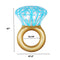 16 inch Ring Diameter Inflatable Diamond Floating Row Swimming Ring Adult Recliner Ring Inflatable Floating Bed Water Sport Engagement ring inflatable.