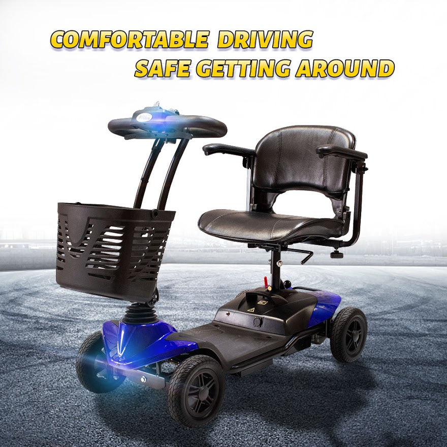 Mobility Scooter - Electric Powered Mobile Wheelchair Device (Blue) Brand: SKRT