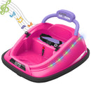 Kids Toy Electric Ride On Bumper Car Vehicle with Remote Control, LED Lights & 360 Degree Spin